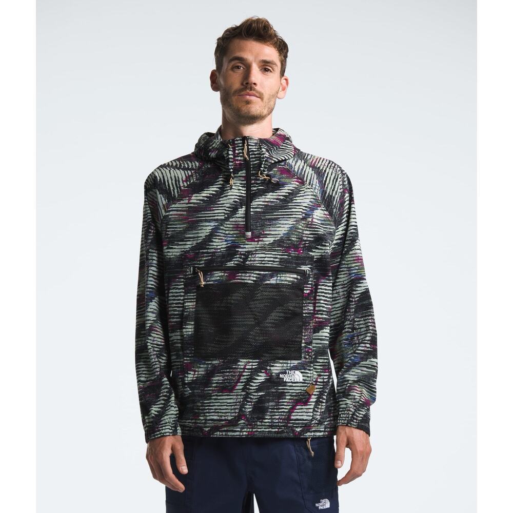 The North Face M Class V Pathfinder Pullover Windbreaker Mens Medium FlashDry